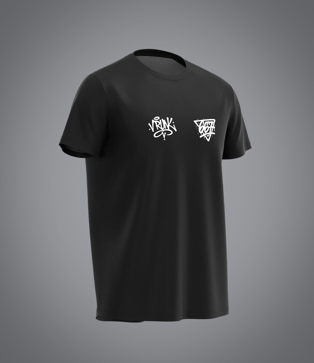 T-shirt noir VRUNK X 667