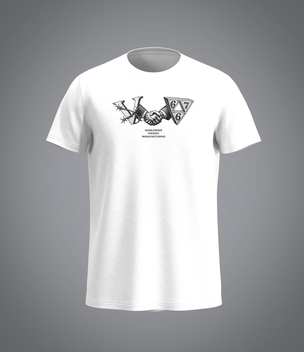 T-shirt blanc VRUNK X 667