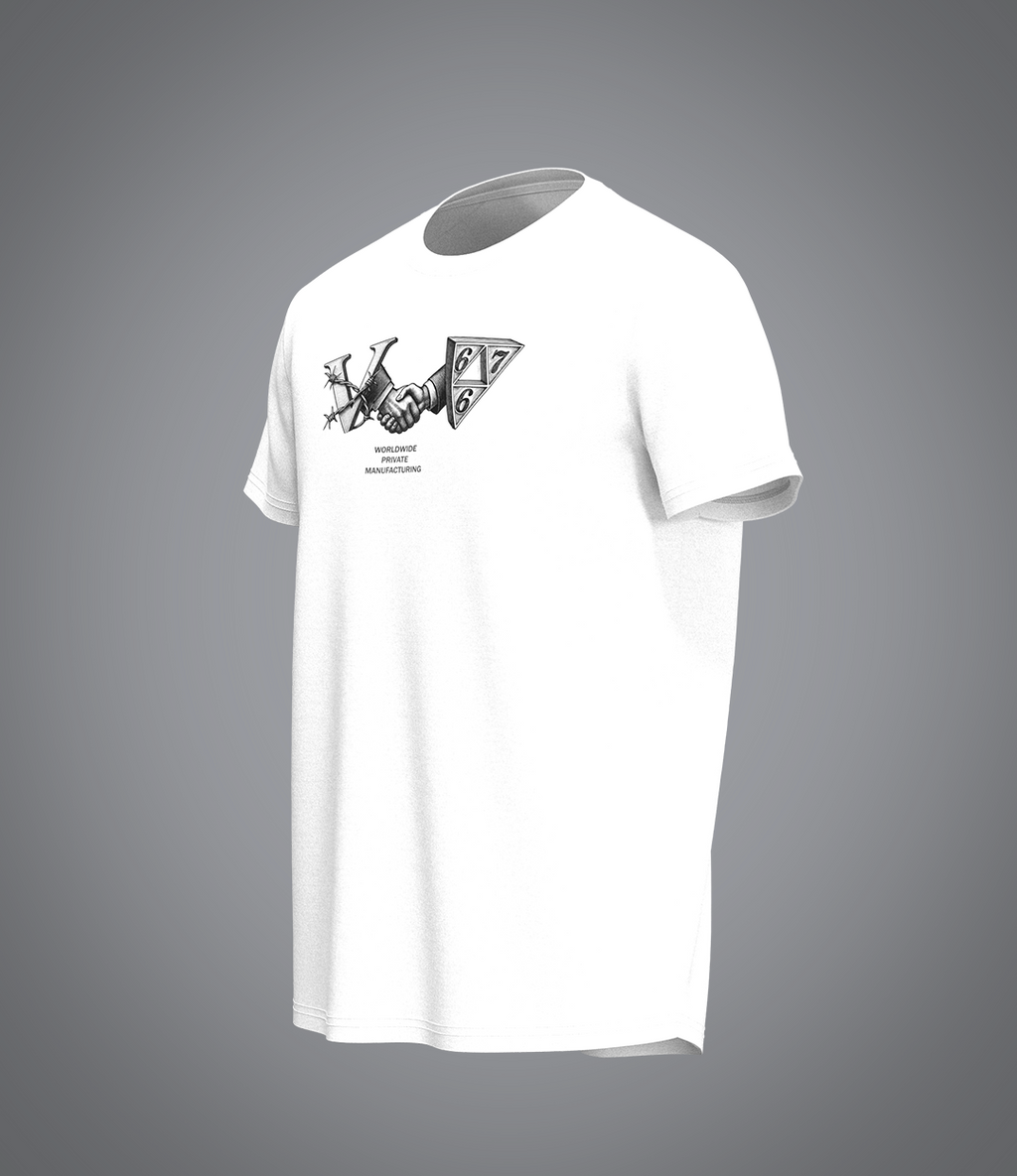 T-shirt blanc VRUNK X 667