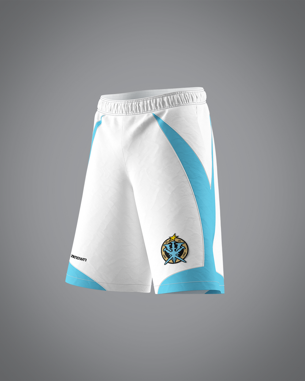 VRUNK X UNKNOWN - TRACK SHORT WHITE