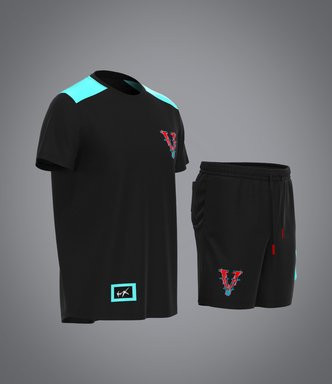 Ensemble Blue Perroquet