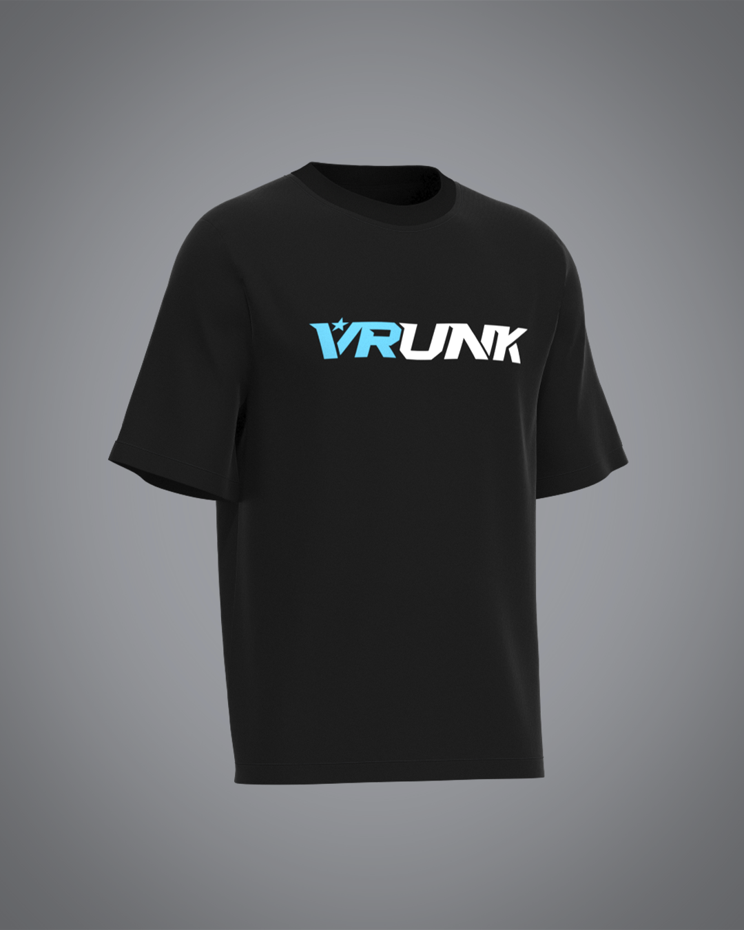 VRUNK X UNKNOWN - BLACK TEE