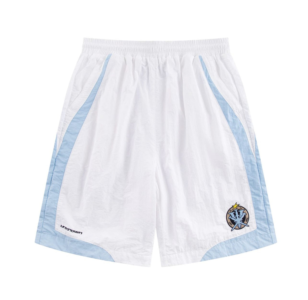 VRUNK X UNKNOWN - TRACK SHORT WHITE