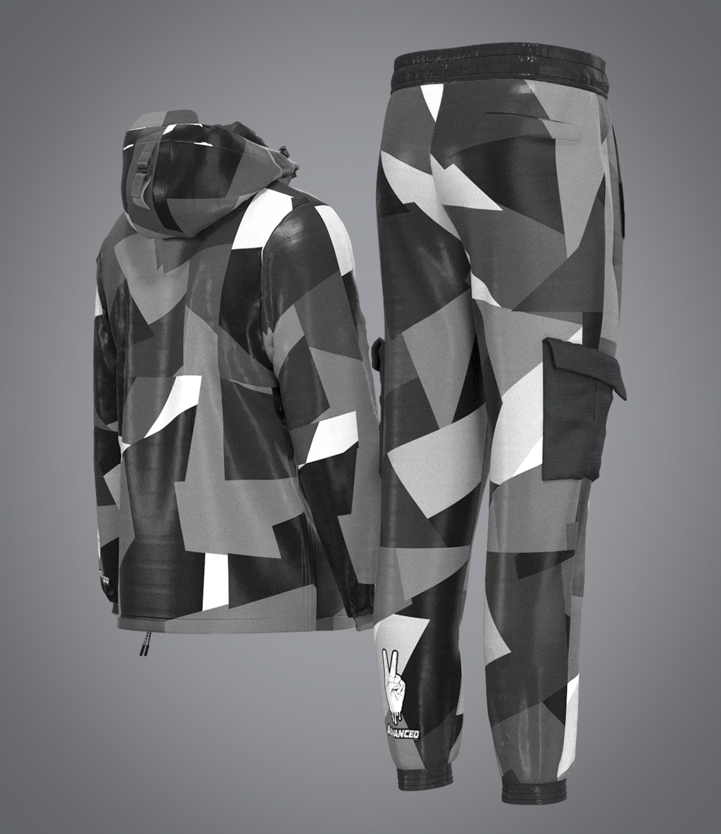 Ensemble Camouflage Grey