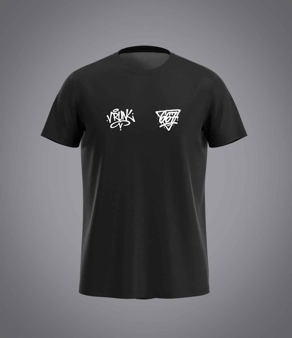 T-shirt noir VRUNK X 667