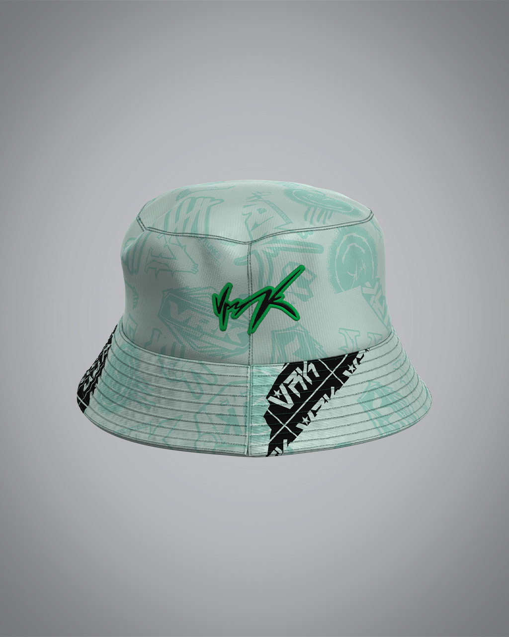 Bob Double face Pink Forest